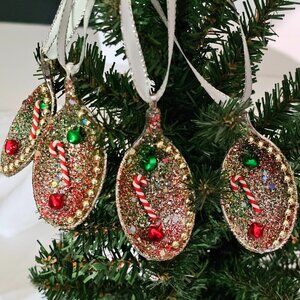 Holiday Ornaments Set of Four